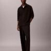 Locker sitzendes Button-Down-Hemd aus Wollmischung Locker sitzendes Button-Down-Hemd aus Wollmischung