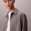 Locker sitzendes Button-Down-Hemd aus Wollmischung Locker sitzendes Button-Down-Hemd aus Wollmischung