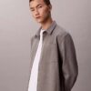 Locker sitzendes Button-Down-Hemd aus Wollmischung Locker sitzendes Button-Down-Hemd aus Wollmischung