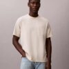 Locker sitzendes T-Shirt aus Baumwollmischung