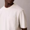 Locker sitzendes T-Shirt aus Baumwollmischung