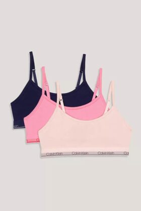 Logo-Band Unlined 3er-Pack Bralette