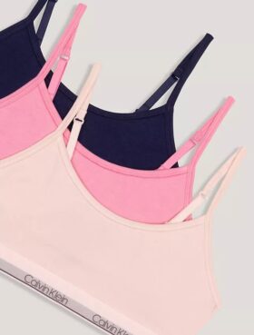 Logo-Band Unlined 3er-Pack Bralette