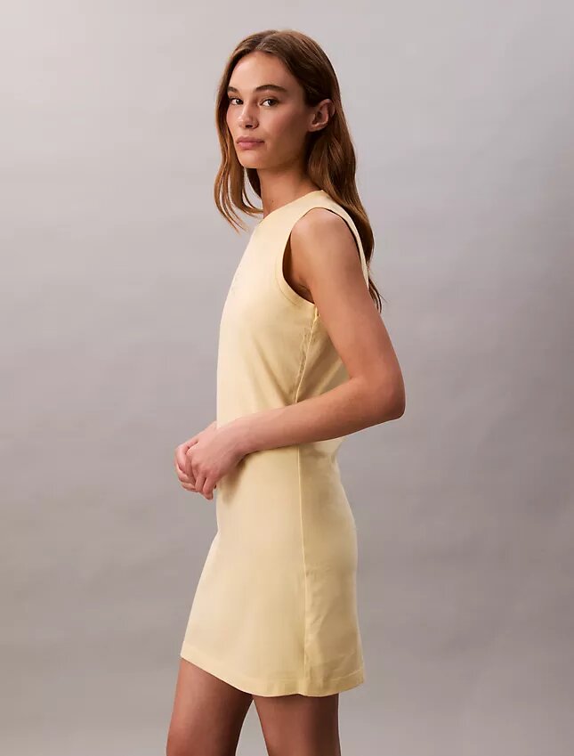 Logo-Grafik Mini-Tank-Kleid Logo-Grafik Mini-Tank-Kleid