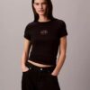 Logo-Grafik-Ripp-Slim-T-Shirt