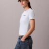 Logo-Grafik Slim-T-Shirt