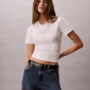 Logo-Grafik Slim-T-Shirt