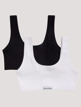 Logo Rib 2er-Pack Bralette
