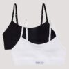 Logo Rib 2er-Pack Kurzes Bralette