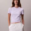 Logo-Schriftzug-Grafik Slim-Fit-T-Shirt