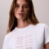 Logo-Schriftzug-Grafik Slim-Fit-T-Shirt