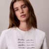 Logo-Schriftzug-Grafik Slim-Fit-T-Shirt