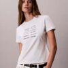 Logo-Schriftzug-Grafik Slim-Fit-T-Shirt
