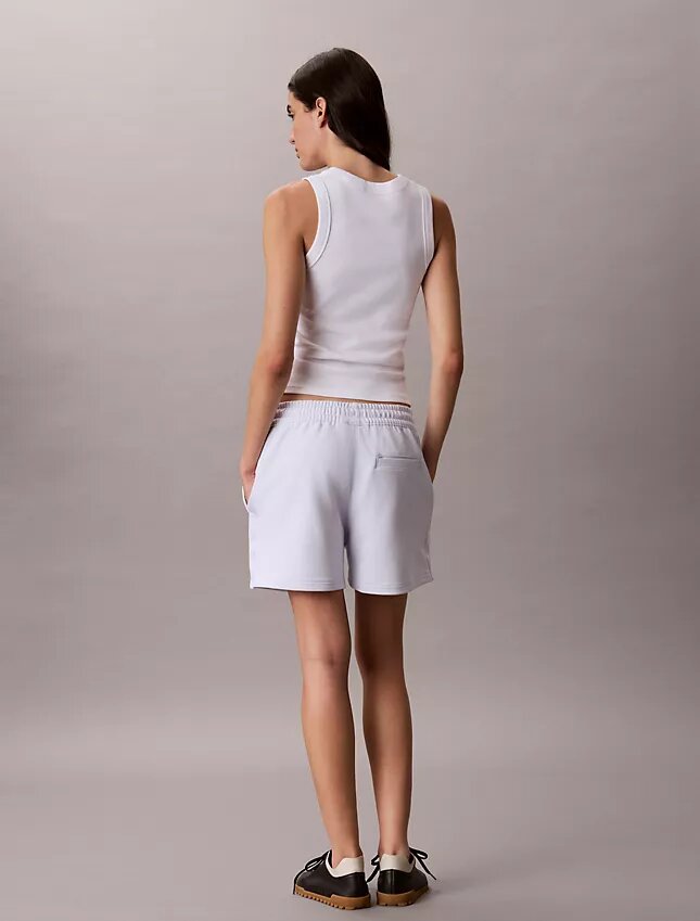 Logo-Streifen-Frottee-Shorts Logo-Streifen-Frottee-Shorts