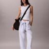 Logo-Streifen-Hose mit geradem Bein Logo-Streifen-Hose mit geradem Bein
