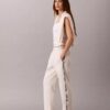 Logo-Streifen-Hose mit geradem Bein Logo-Streifen-Hose mit geradem Bein