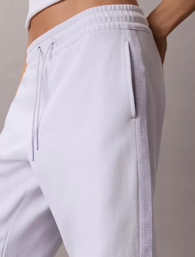 Logo-Streifen-Hose mit geradem Bein Logo-Streifen-Hose mit geradem Bein