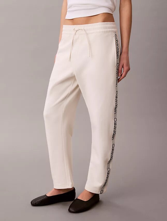 Logo-Streifen-Hose mit geradem Bein Logo-Streifen-Hose mit geradem Bein