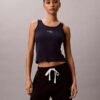 Lounge-Tanktop aus Cotton Stretch-Baumwolle