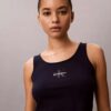 Lounge-Tanktop aus Cotton Stretch-Baumwolle