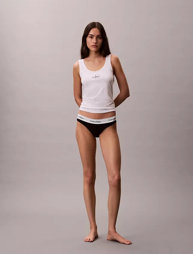 Lounge-Tanktop aus Cotton Stretch-Baumwolle Lounge-Tanktop aus Cotton Stretch-Baumwolle