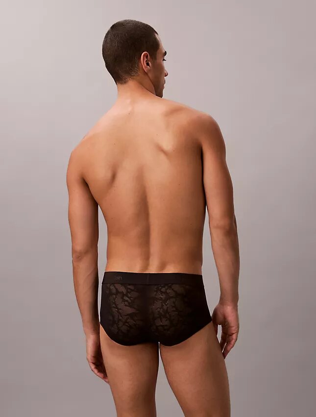 Low Rise Trunk aus Mikrofaser-Spitze Low Rise Trunk aus Mikrofaser-Spitze