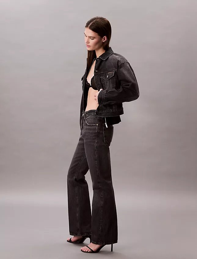 Lässige Bootcut-Jeans Lässige Bootcut-Jeans