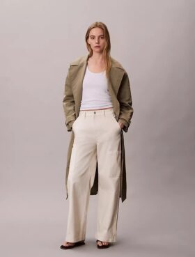 Lässige Denim-Cargo-Hose