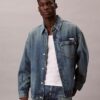 Lässige Denim-Feldjacke Lässige Denim-Feldjacke
