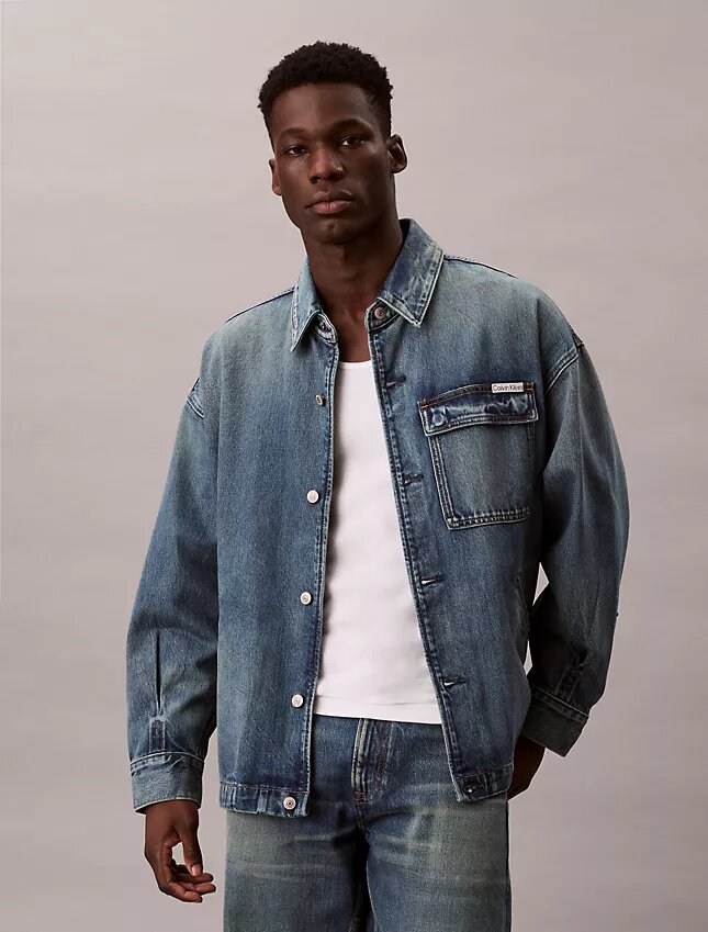 Lässige Denim-Feldjacke Lässige Denim-Feldjacke