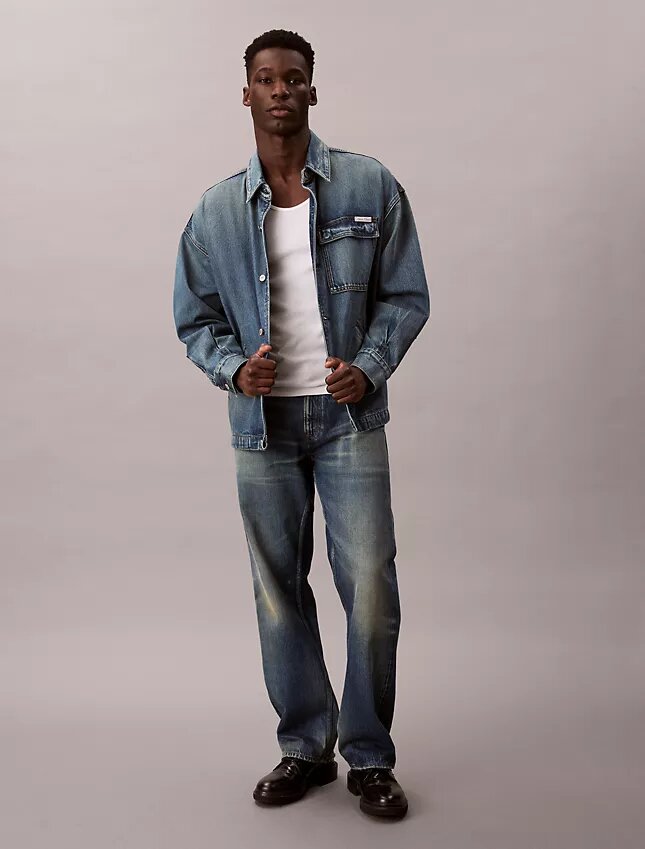 Lässige Denim-Feldjacke Lässige Denim-Feldjacke