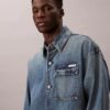 Lässige Denim-Feldjacke Lässige Denim-Feldjacke