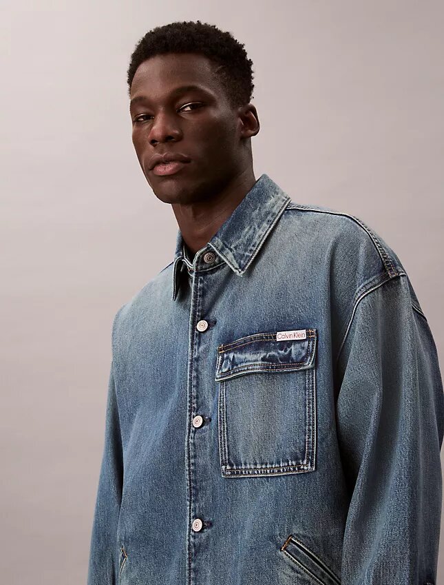 Lässige Denim-Feldjacke Lässige Denim-Feldjacke