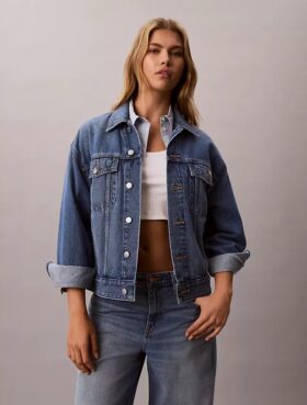 Lässige Denim Jacket