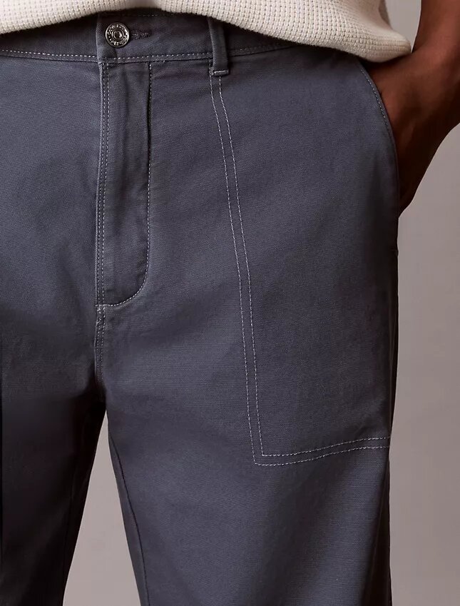 Lässige, gerade geschnittene Utility-Hose Lässige, gerade geschnittene Utility-Hose