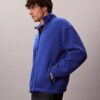 Lässige Jacke aus Wollmisch-Fleece