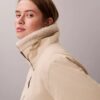 Lässige Jacke mit Sherpa-Kragen