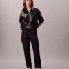 Lässige Straight-Jeans mit Umschlag Lässige Straight-Jeans mit Umschlag