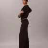 Lässige Strickhose mit weitem Bein Lässige Strickhose mit weitem Bein