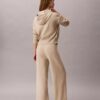 Lässige Strickhose mit weitem Bein Lässige Strickhose mit weitem Bein