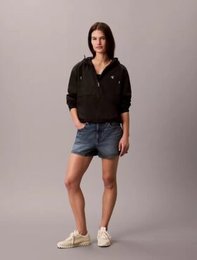 Lässige Windjacke aus Nylon