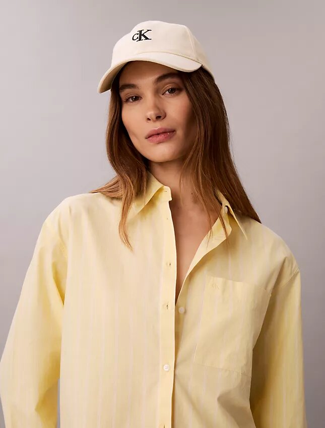 Lässiges Button-Down-Hemd aus Baumwollpopeline Lässiges Button-Down-Hemd aus Baumwollpopeline