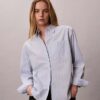 Lässiges Button-Down-Hemd aus Baumwollpopeline Lässiges Button-Down-Hemd aus Baumwollpopeline