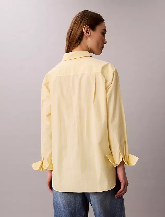 Lässiges Button-Down-Hemd aus Baumwollpopeline Lässiges Button-Down-Hemd aus Baumwollpopeline