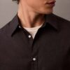 Lässiges Button-Down-Hemd aus Wollmischung Lässiges Button-Down-Hemd aus Wollmischung