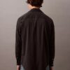 Lässiges Button-Down-Hemd aus Wollmischung Lässiges Button-Down-Hemd aus Wollmischung