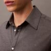 Lässiges Button-Down-Hemd aus Wollmischung Lässiges Button-Down-Hemd aus Wollmischung
