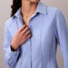 Lässiges Mini-Hemd-Kleid aus Twill