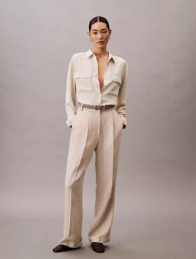 Lässiges Utility Shirt mit Knopfleiste