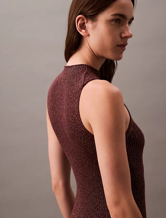 Lurex-Midi-Kleid Lurex-Midi-Kleid